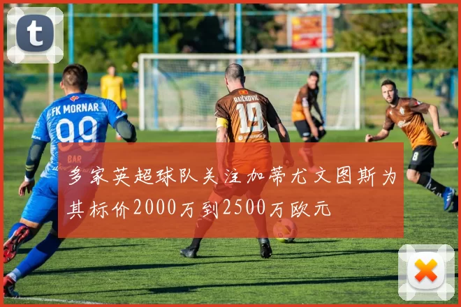 多家英超球队关注加蒂尤文图斯为其标价2000万到2500万欧元